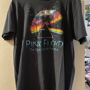 Pink Floyd Black Graphic Tee - Short Sleeve